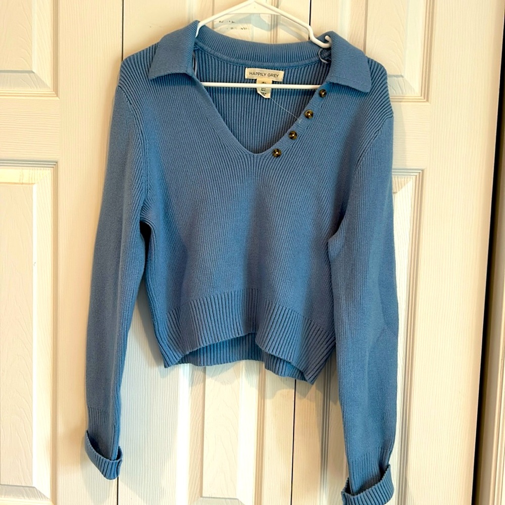 Ribbed sweater